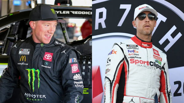 Tyler Reddick, Denny Hamlin