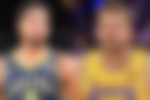 Tyrese Haliburton and Luka Doncic