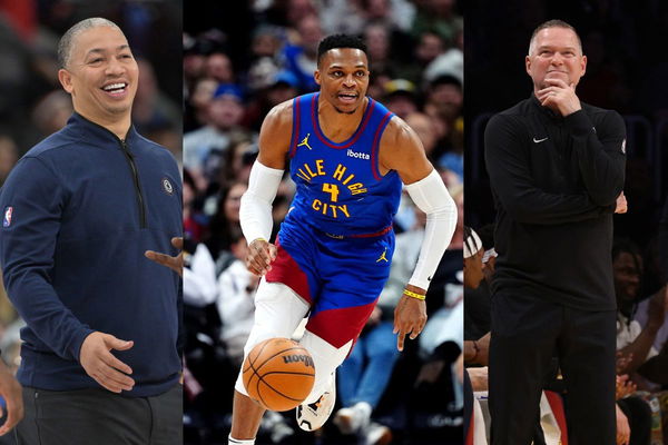 Tyronn Lue, Russell Westbrook, Michael Malone