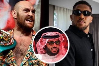 Tyson Fury Anthony Joshua Turki