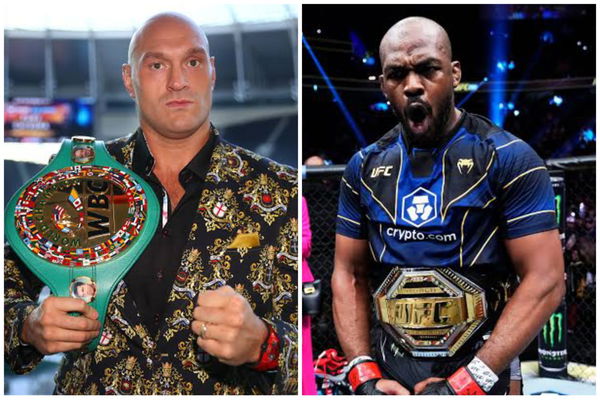 Tyson Fury + Jon Jones