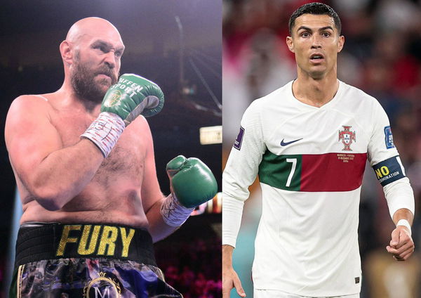 Tyson Fury and Cristiano Ronaldo