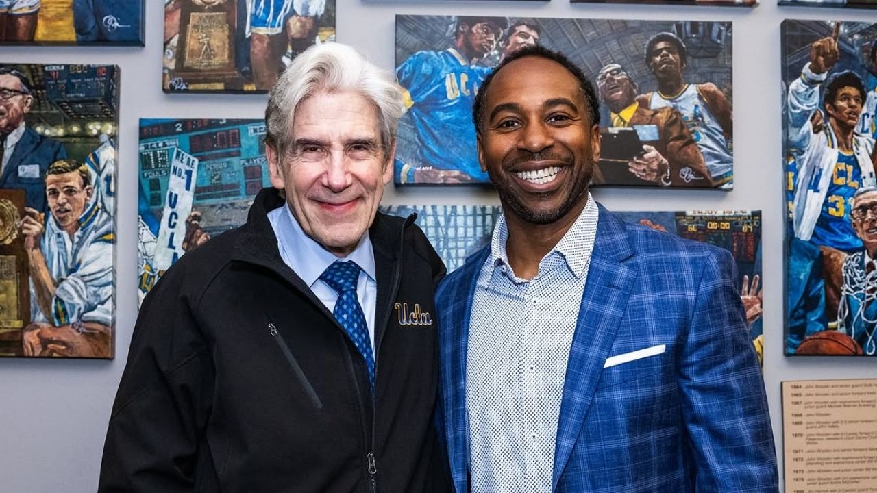 UCLA Chancellor Julio Frenk with Martin Jarmond