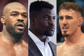 Jon Jones, Francis Ngannou, Tom Aspinall