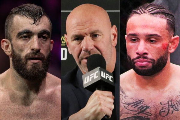 Muhammad Yahya, Dana White, Isaac Dulgarian, UFC