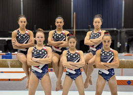 USA GYMNASTICS TEAM.