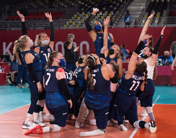 USA Sitting Volleyball Team, source &#8211; X (USA Volleyball account)