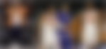 Becky Hammon of Las Vegas Aces, Jalen Brunson and Mikal Bridges of the New York Knicks
