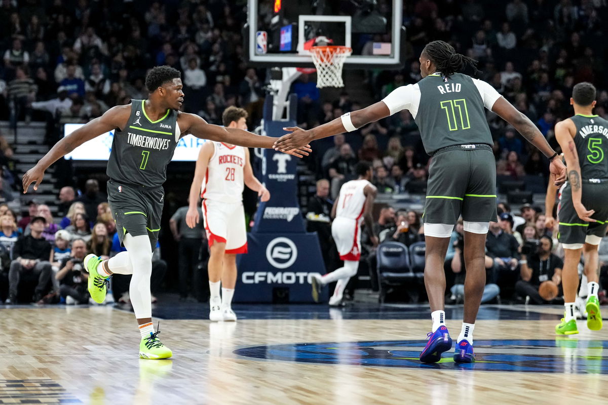 Anthony Edwards’ Teammate Fined $50K for Questioning Scott Foster’s Integrity, Leading to Ejection During Wolves-Rockets Game