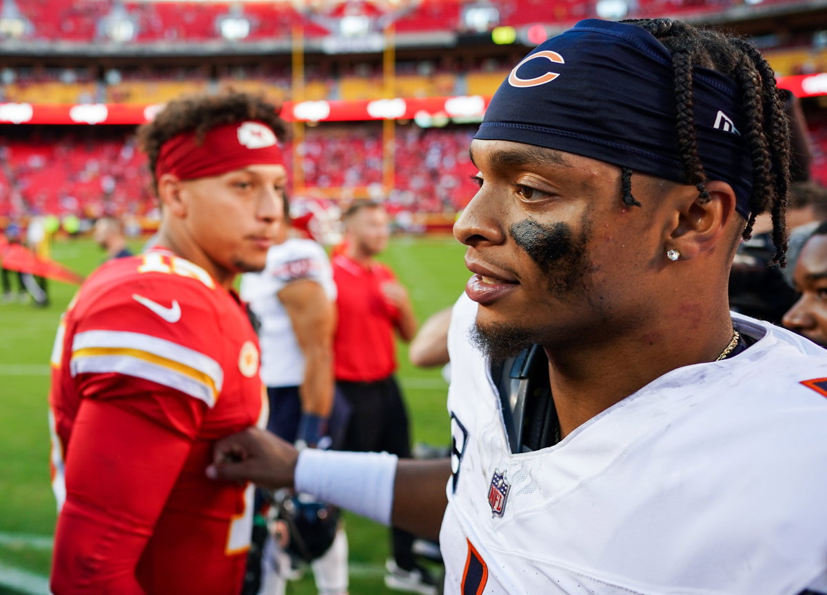 Justin Fields Struggles as Chiefs Rookie Garrett Nussmeier Impresses in QB Battle at Minicamp