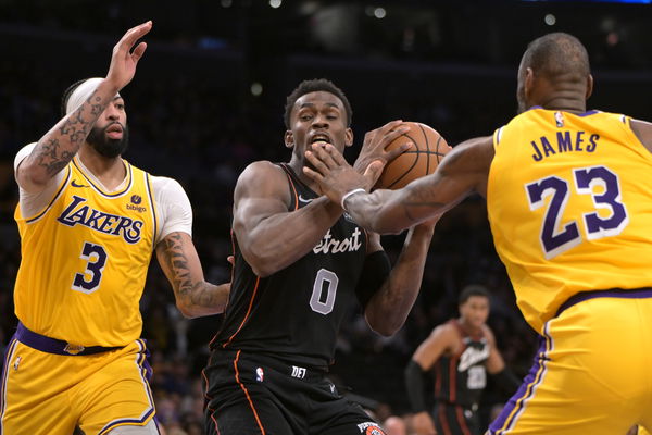 NBA: Detroit Pistons at Los Angeles Lakers