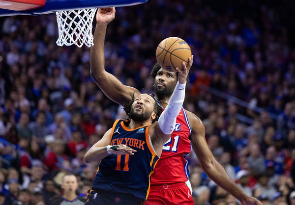 NBA: Playoffs-New York Knicks at Philadelphia 76ers