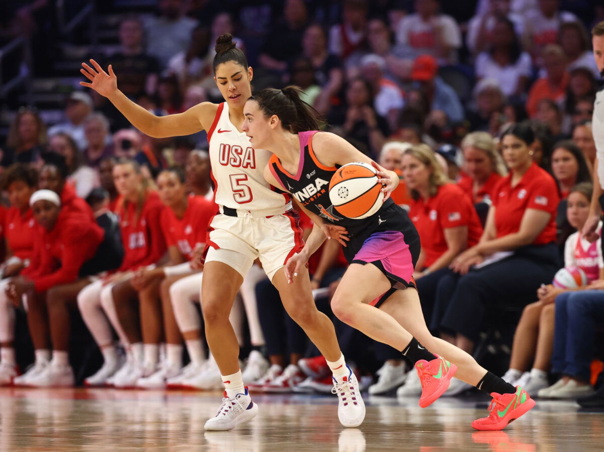 Caitlin Clark Shows Concerning Signs vs. Kelsey Plum During USA Camp Debut, per  National Reporter - EssentiallySports