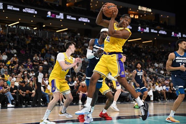 NBA: Preseason-Minnesota Timberwolves at Los Angeles Lakers