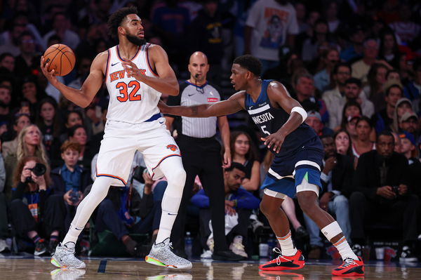 NBA: Preseason-Minnesota Timberwolves at New York Knicks