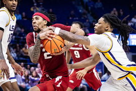 NCAA Basketball: Arkansas at Louisiana State