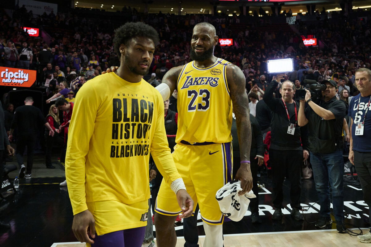 LeBron James, Bronny James