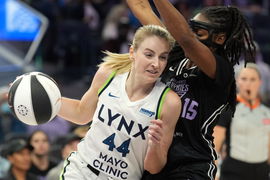 Karlie Samuelson WNBA: Minnesota Lynx at Golden State Valkyries