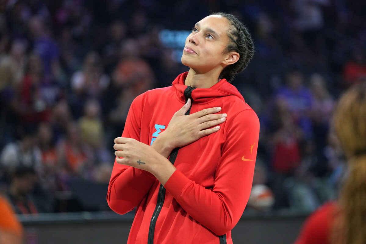 Brittney Griner Issues Public Apology to Sonia Citron After Awkward On-Court Moments Go Viral