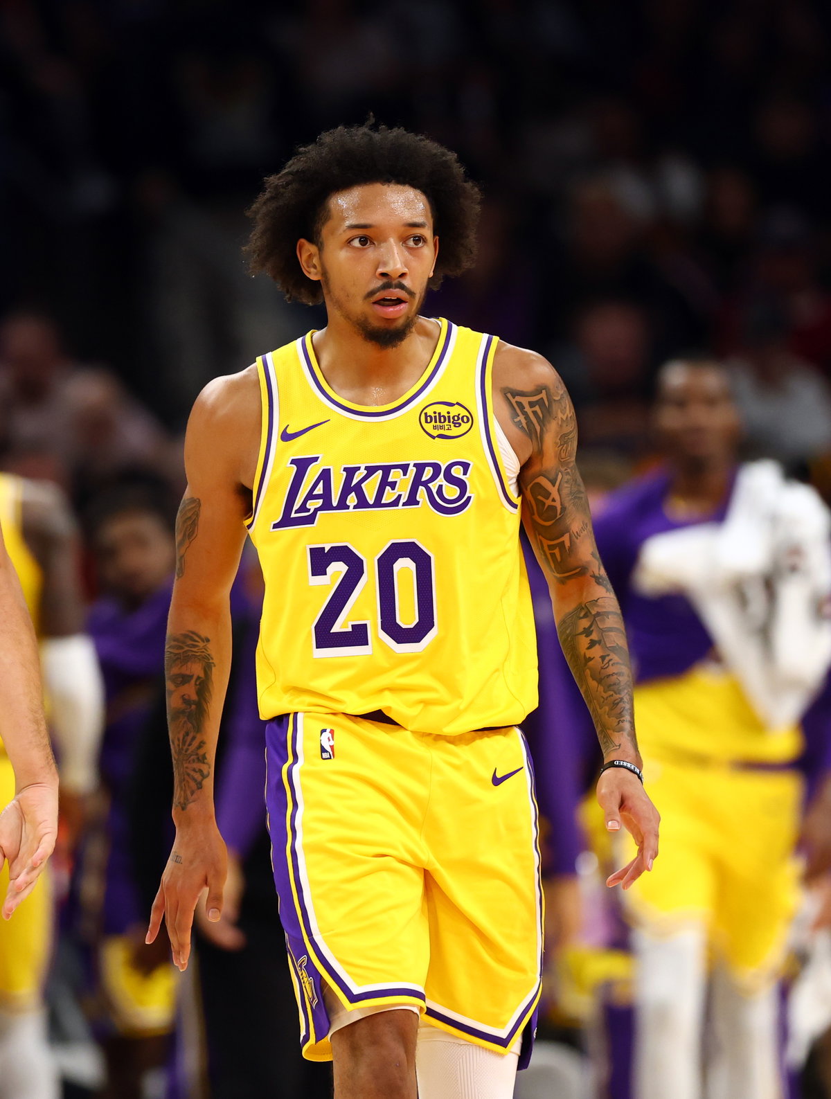 Lakers player Nick Smith Jr.