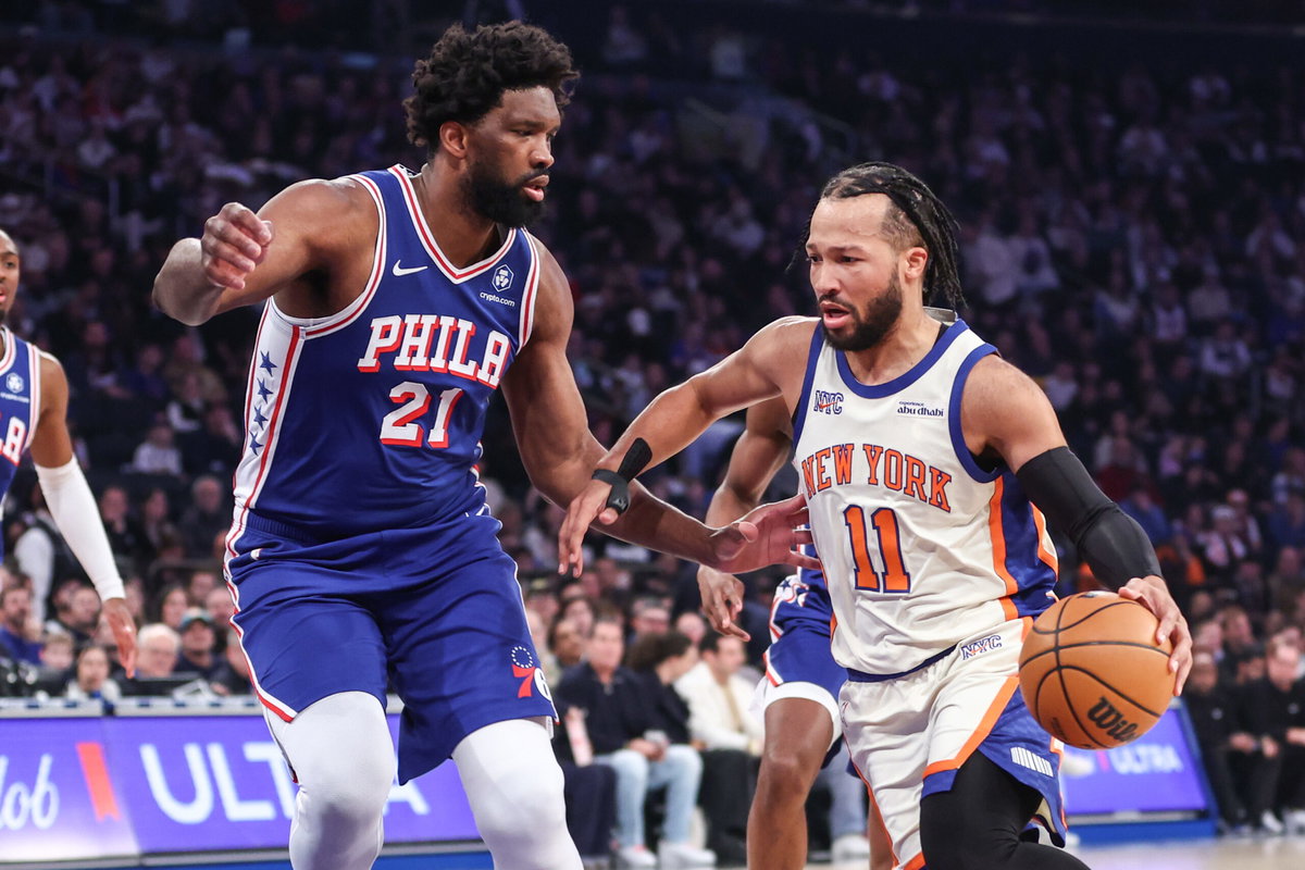 Joel Embiid Jalen Brunson