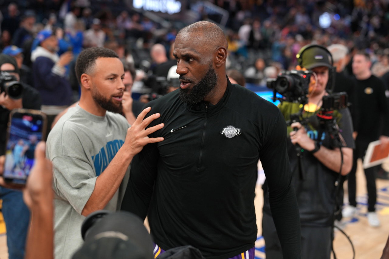 Stephen Curry, LeBron James