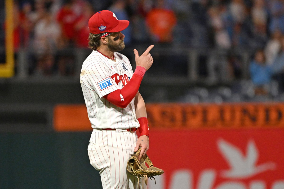 Bryce Harper Issues Clarification Over Wild Gesture After Nationals Fans Resort to NSFW Chants