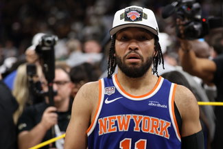 Emotional Jalen Brunson snapped as the Knicks lifts their first title in 53 years