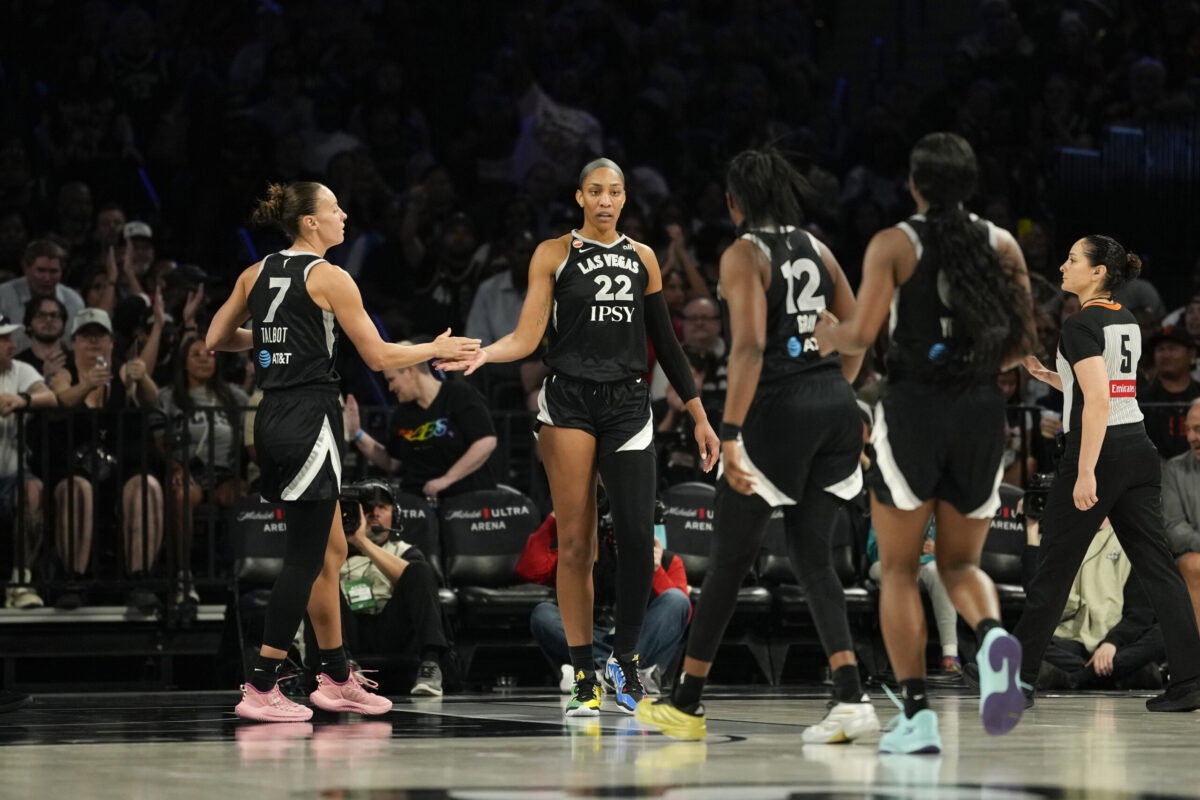 A'ja Wilson and the Las Vegas Aces