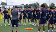 USMNT training