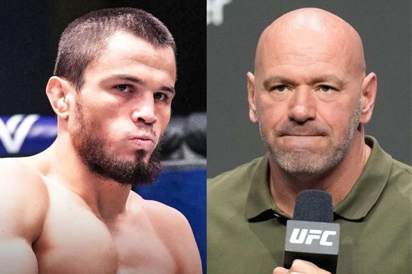 Umar Nurmagomedov and Dana White