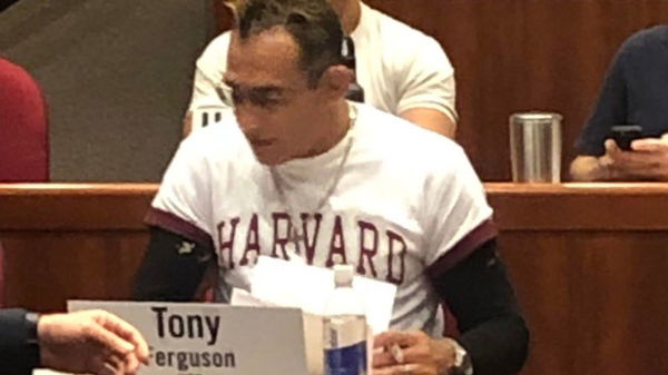 Tony Ferguson at Harvard University