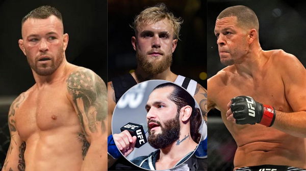 Colby Covington, Jake Paul, Nate Diaz and Jorge Masvidal