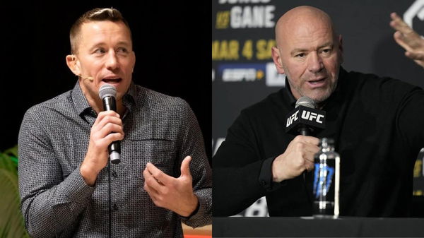 Georges St-Pierre and Dana White