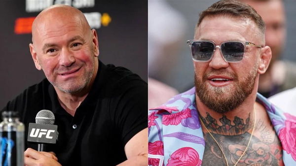 Dana White and Conor McGregor