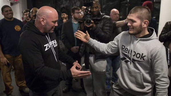 Dana White and Khabib Nurmagomedov