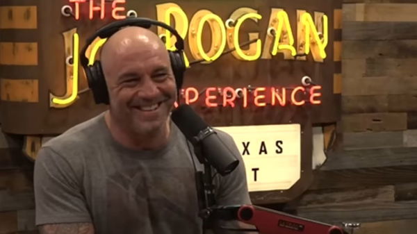 Joe Rogan smiling