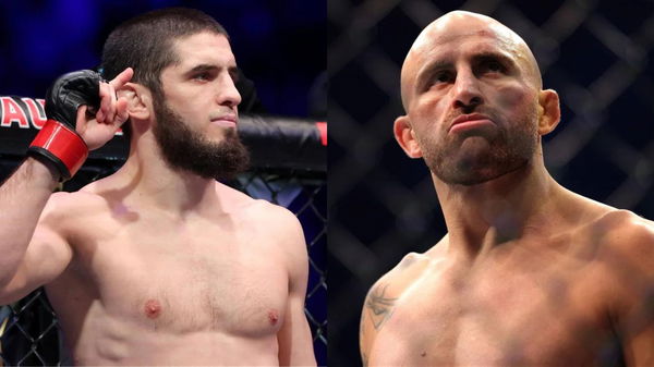 Islam Makhachev and Alexander Volkanovski