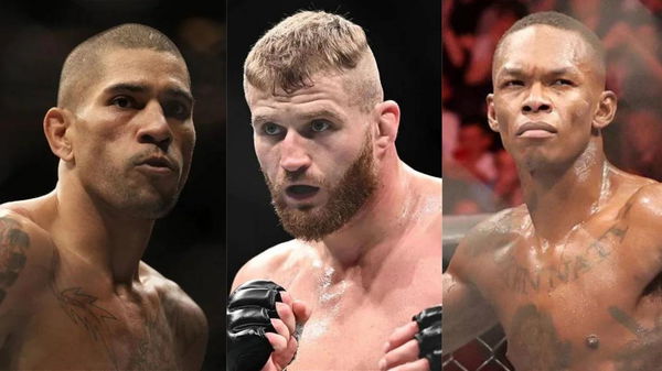 Alex Pereira, Jan Blachowicz and Israel Adesanya