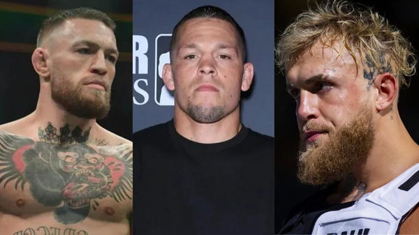 Conor McGregor, Nate Diaz and Jake Paul