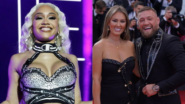 Saweetie, Dee Devlin and Conor McGregor