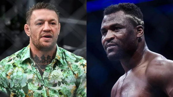 Conor McGregor and Francis Ngannou