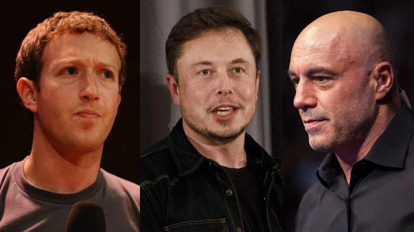 Mark Zuckerberg, Elon Musk and Joe Rogan