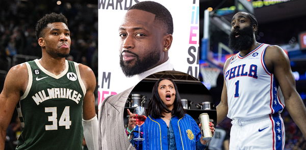 Giannis Antetokounmpo, Dwyane Wade, James Harden, Ayesha Curry