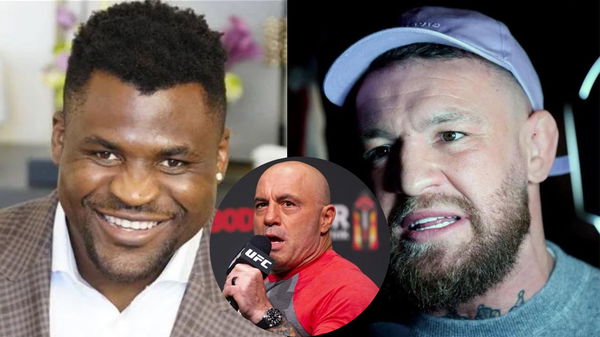 Francis Ngannou, Joe Rogan and Conor McGregor