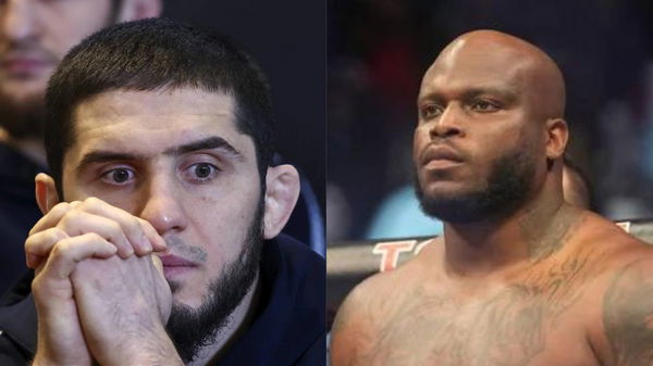 Islam Makhachev and Derrick Lewis