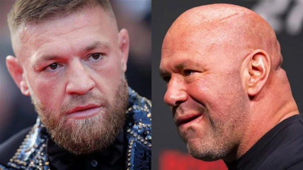 Dana White and Conor McGregor