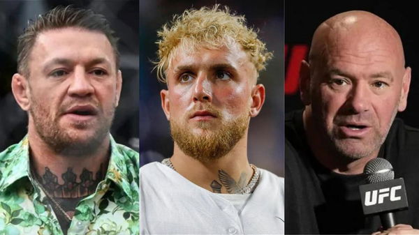 Conor McGregor, Jake Paul and Dana White