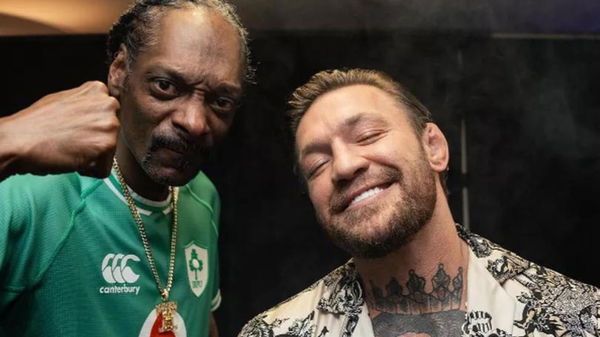 Snoop Dogg and Conor McGregor