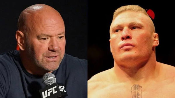 Dana White and Brock Lesnar